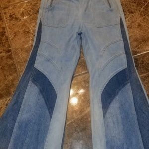 free people flair jeans